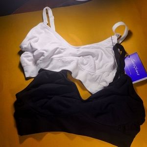 Seraphine bra set wht/blk